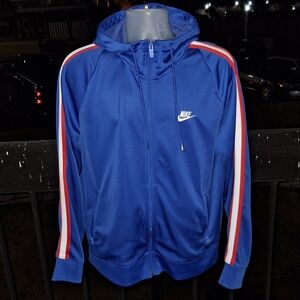 Vintage NIKE Zip Up Track Suit Jacket Size Large